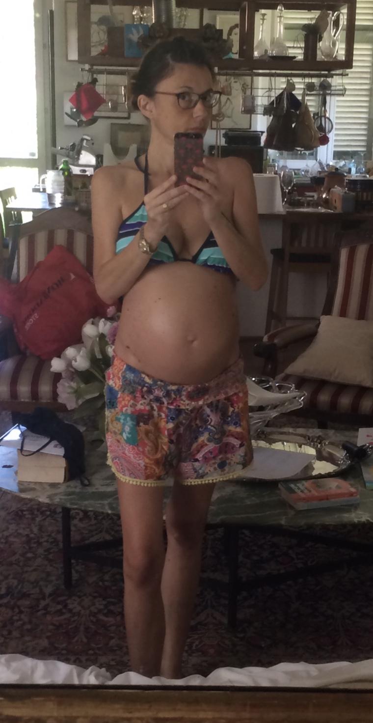 Me before delivery 