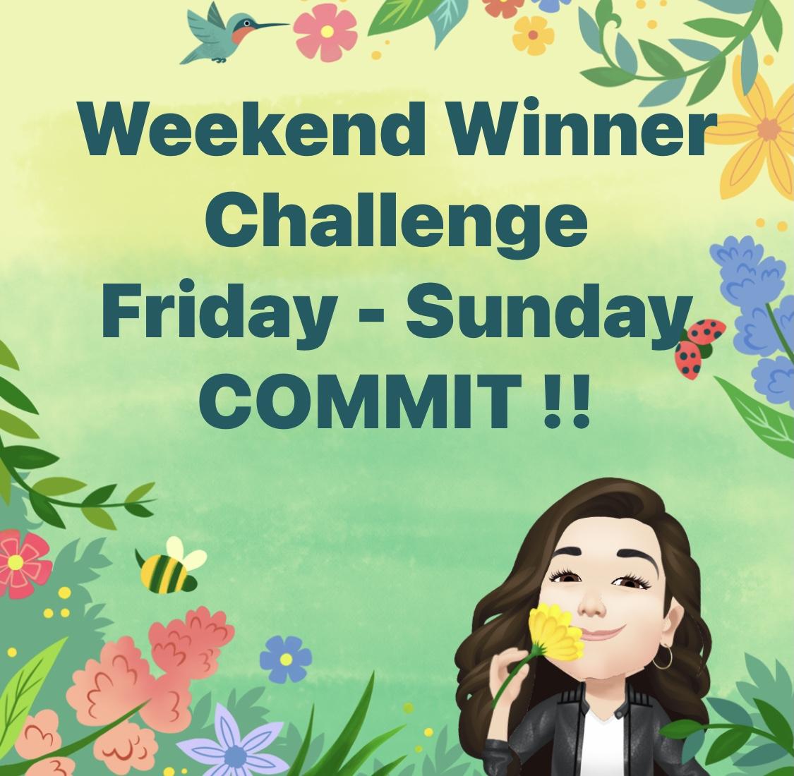 WEEKEND CHALLENGE - COMMIT